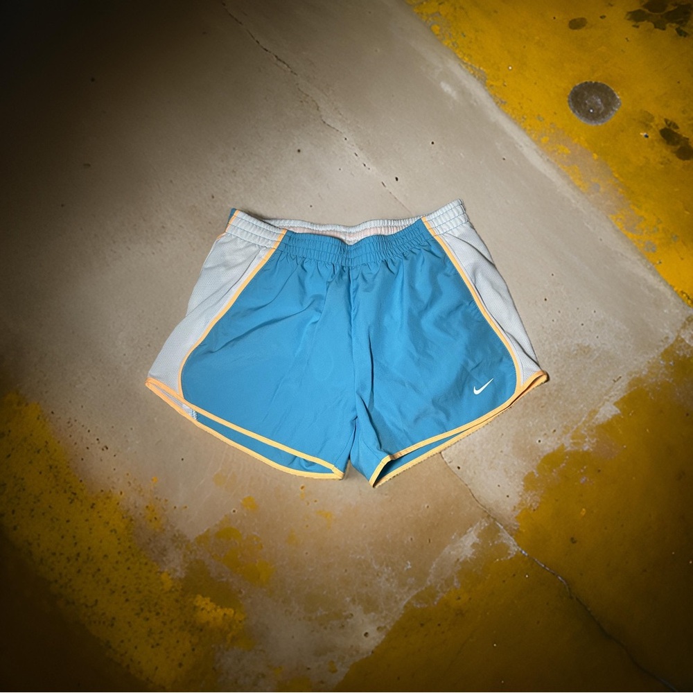 Nike tempo running shorts with brief lining